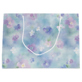 Romantisk lila lavendel vit blomsterbröllop