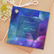 Romantisk livstid av fjärilar bröllopsdusch