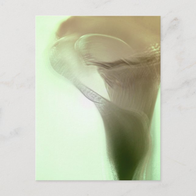 Romantisk nederbördsdetalj vykort (Framsida)