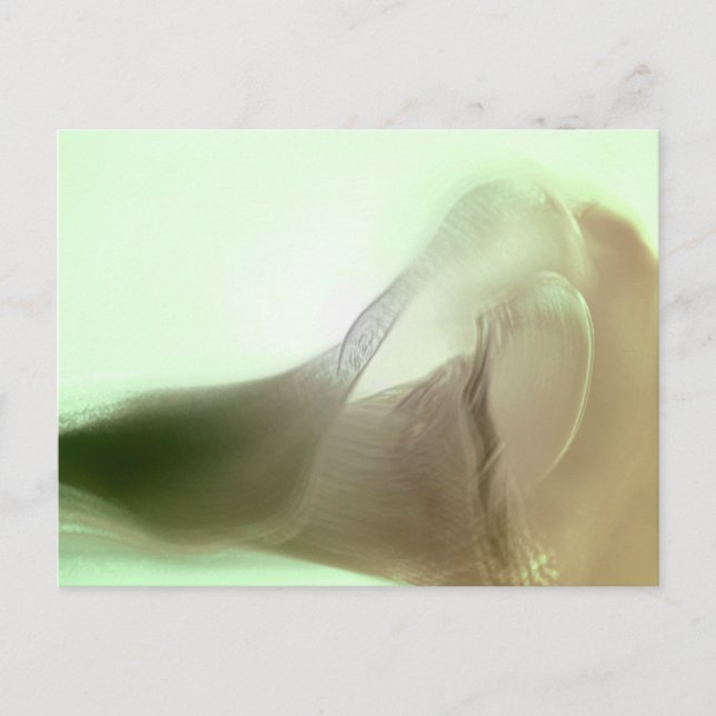 Romantisk nederbördsdetalj vykort (Framsida)