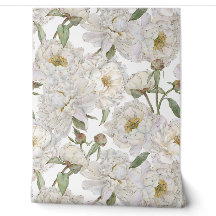 Romantisk och elegance Watercolor Blommigt Tapet