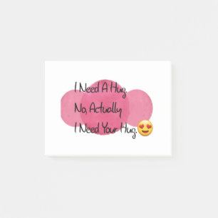 Romantisk offert post-it block