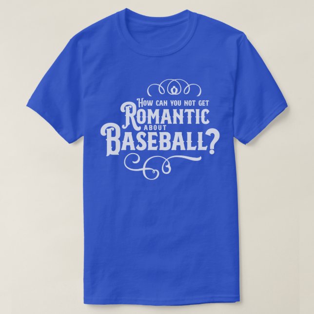 Romantisk om Baseball T Shirt (Design framsida)