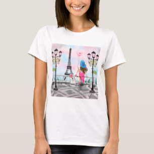 Romantisk Paris T-Shirt