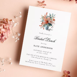 Romantisk Pastel Vår Flower Möhippa Inbjudningar