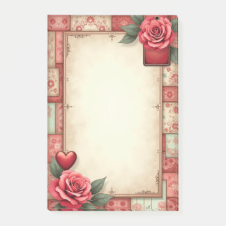 romantisk post-it block