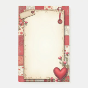 romantisk post-it block