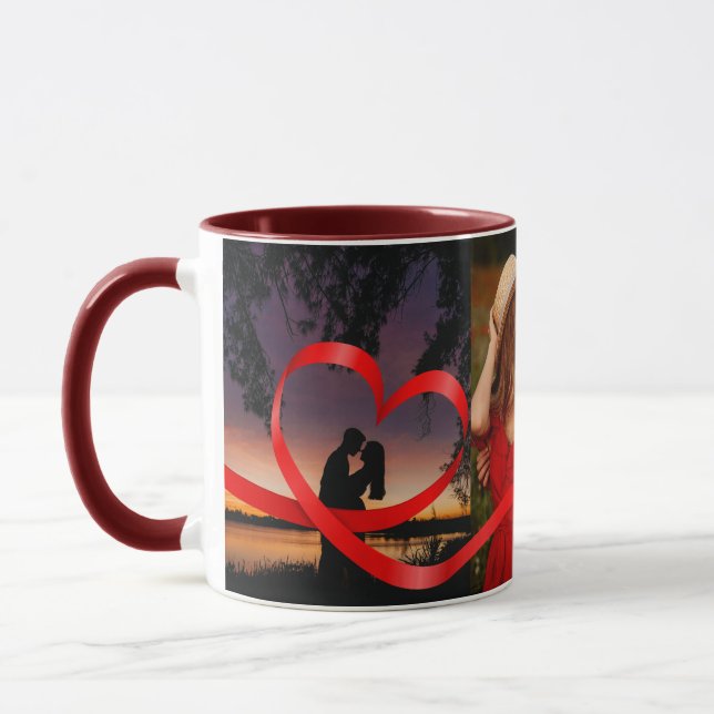 Romantisk presentkopp mugg (Vänster)