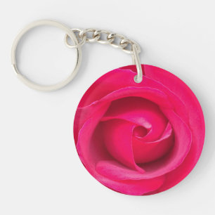 Romantisk röd rosa ros