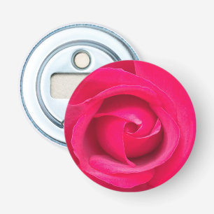 Romantisk röd rosa ros flasköppnare