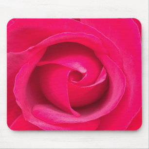 Romantisk röd rosa ros musmatta