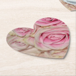 Romantisk Rosa Cream Ro Underlägg Papper