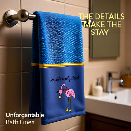 Romantisk Rosa Flamingos med denim struktur .blue