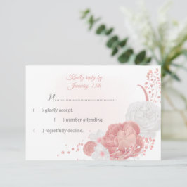 romantisk rosa och vit blomma botanisk OSA ca