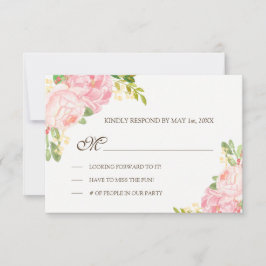 Romantisk Rosa Peonies Bröllop OSA