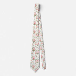 Romantisk Rosa ros Special Occasion Neck Tie Slips