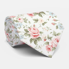 Romantisk Rosa ros Special Occasion Neck Tie Slips