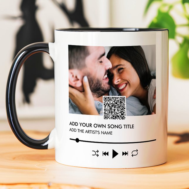 Romantisk sångtitel & artistmusikspelare mugg (Skapare uppladdad)