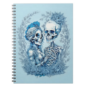 Romantisk Skeleton par Anteckningsbok