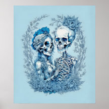 Romantisk Skeleton par
