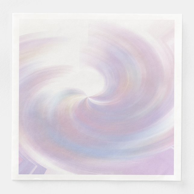 romantisk snurra pappersservett (Framsida)