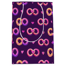 Romantisk, sömlös mönster med hjärta och bröllop