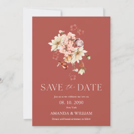 Romantisk Spara datum-kort Spara Datumet