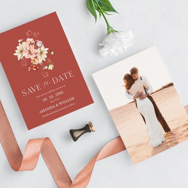 Romantisk Spara datum-kort Spara Datumet (Skapare uppladdad)