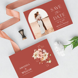 Romantisk Spara datum-kort Spara Datumet