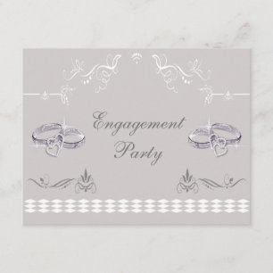 Romantisk Sparkly bröllopmusikband- & Inbjudningar