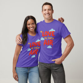 Romantisk t-shirt för Alla hjärtans dag