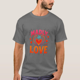 Romantisk T-shirt för Alla hjärtans dag