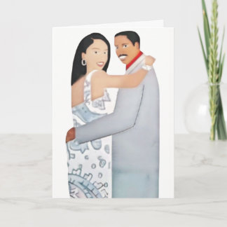 Romantisk/tankande av dig själv (blank insida) kort