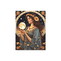 romantisk tarotkvinna