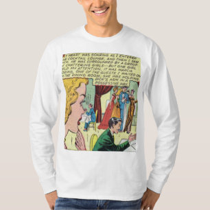 Romantisk Tecknad på 1950-talet tecknad av bästa T Shirt