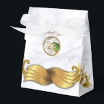 Romantisk Tropisk Bröllop Presentaskar<br><div class="desc">Livlig,  romantisk,  fantasifull chic fiesta med glänsande grön lövverk och en Palm Springs-känsla med lekfull vit silke och två bröllopsringar</div>