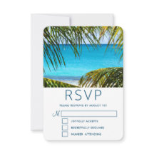 Romantisk turkos Tropical Beach Wedding