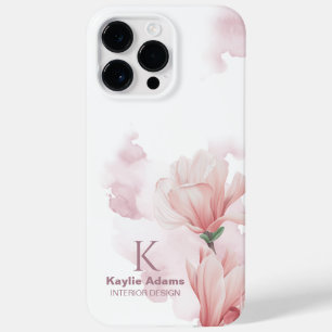 Romantisk vattenfärgsblommigt