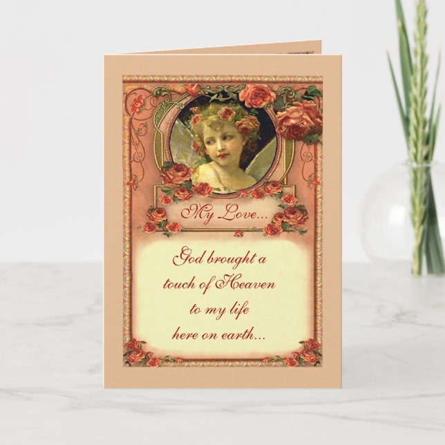 ROMANTISK VICTORIAN RO av SHARON SHARPE Kort (Framsida)