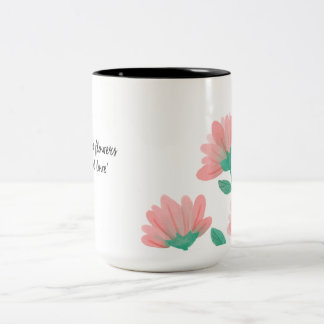 Romantisk Vintage Blommig Mugg