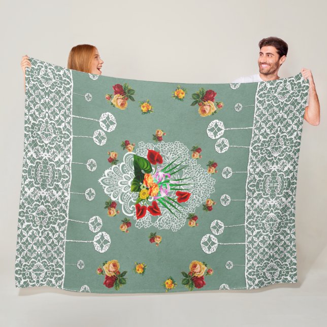 Romantisk vintage filt (På plats)