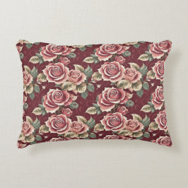 Romantisk Vintage Ro accent Pillow Prydnadskudde