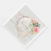 Romantisk vintage vår-blomma redigerbar bröllop