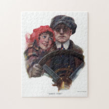 Romantisk vinterillustration av klassisk vintage