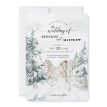 Romantisk vinterskog, vinterfärg