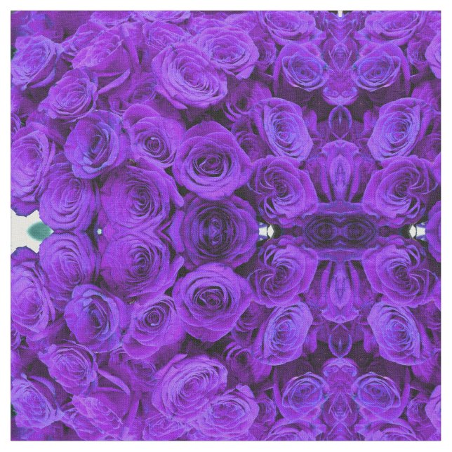 romantisk violet lila ro, söt bukett med rosor tyg (Närbild)