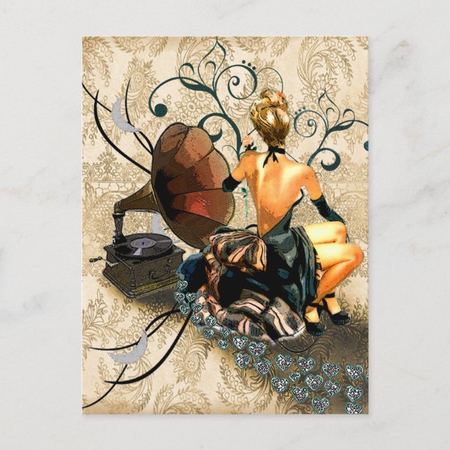 romantisk vykort (Framsida)