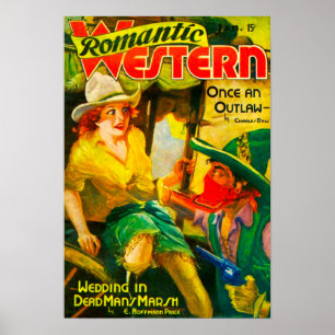 Romantisk Western - Gång och lagbrott Poster