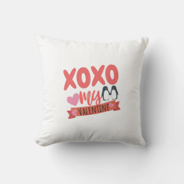 Romantiska Alla hjärtans dag Dekorativ kudde -