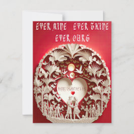 Romantiska Alltid Min Alltid Din Alltid Våra Alla  Kort